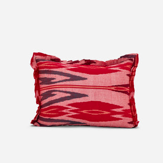 Upycycled Cotton Small Frilly Cushion Cover